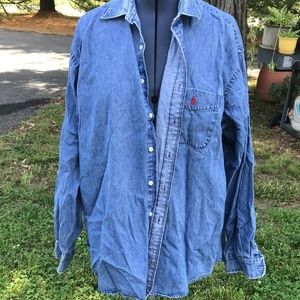 NWOT Ralph Lauren Denim "Big Shirt"